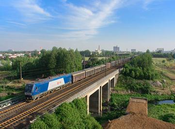 Hebei Zhuozhou Beijing-Guangzhou Line railway.